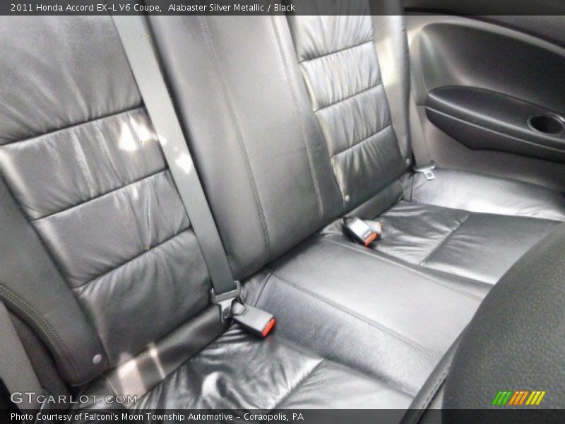 Alabaster Silver Metallic / Black 2011 Honda Accord EX-L V6 Coupe