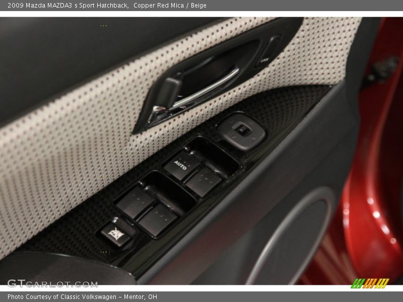 Copper Red Mica / Beige 2009 Mazda MAZDA3 s Sport Hatchback