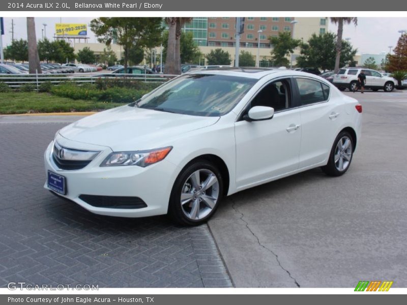 Bellanova White Pearl / Ebony 2014 Acura ILX 2.0L