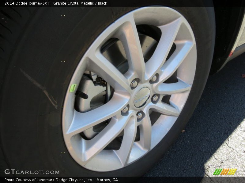 Granite Crystal Metallic / Black 2014 Dodge Journey SXT