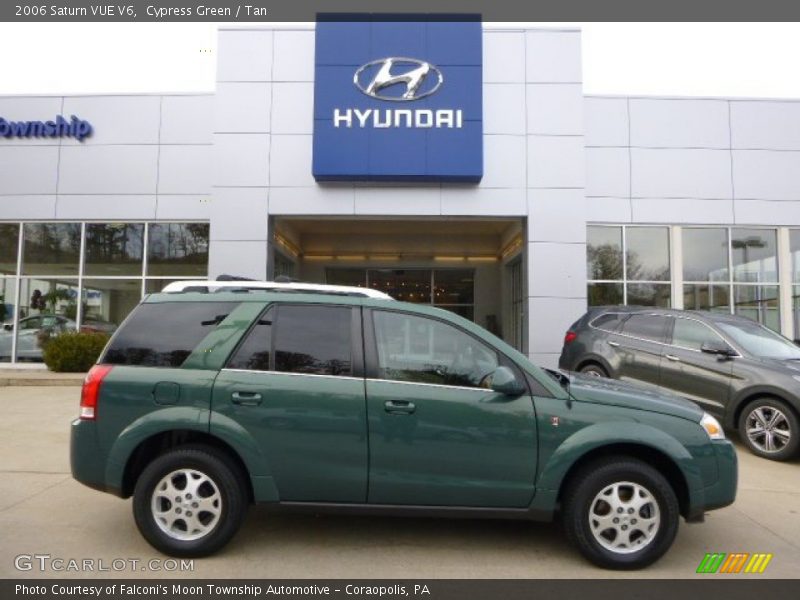 Cypress Green / Tan 2006 Saturn VUE V6