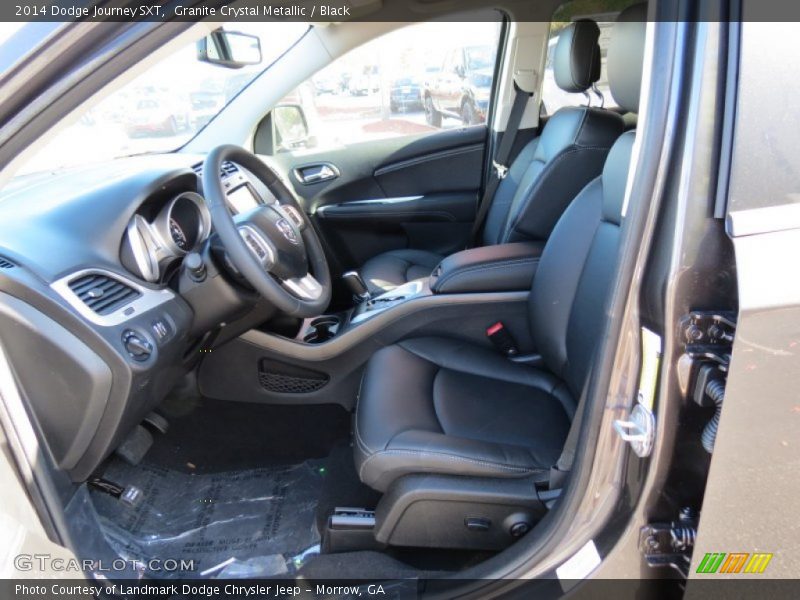 Granite Crystal Metallic / Black 2014 Dodge Journey SXT