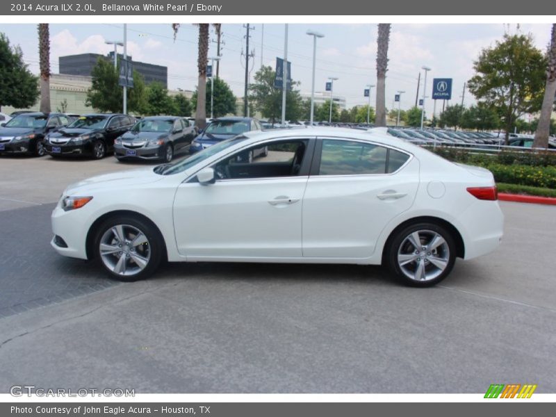 Bellanova White Pearl / Ebony 2014 Acura ILX 2.0L