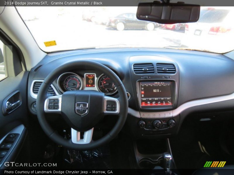 Granite Crystal Metallic / Black 2014 Dodge Journey SXT