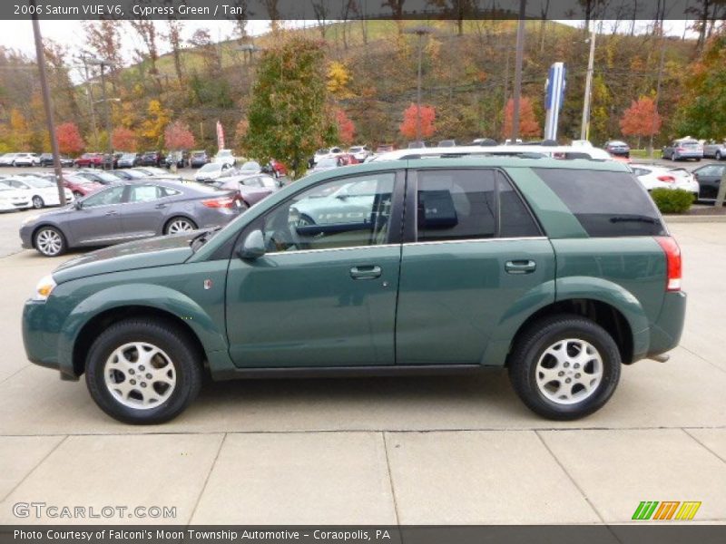 Cypress Green / Tan 2006 Saturn VUE V6