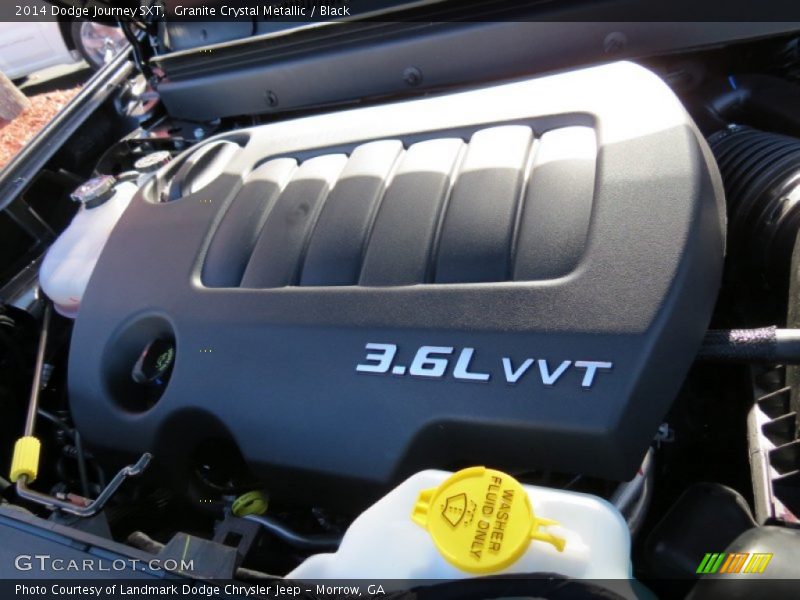 Granite Crystal Metallic / Black 2014 Dodge Journey SXT