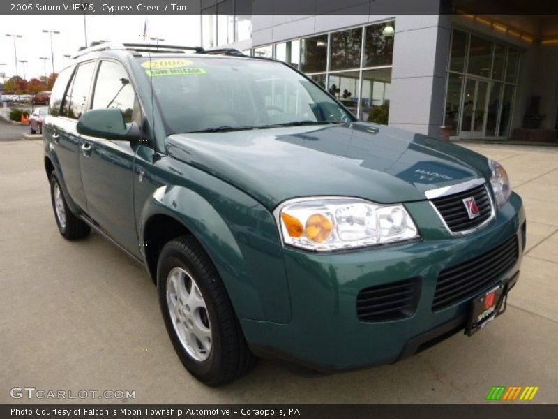 Cypress Green / Tan 2006 Saturn VUE V6