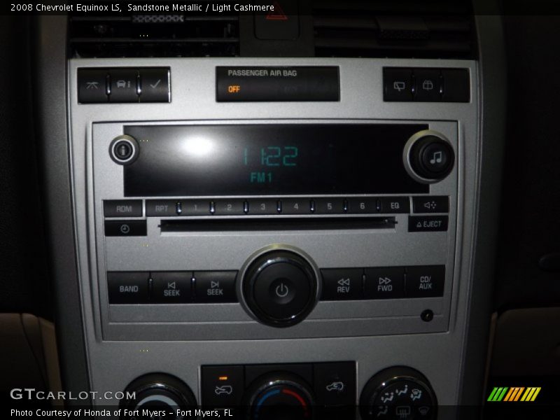 Sandstone Metallic / Light Cashmere 2008 Chevrolet Equinox LS