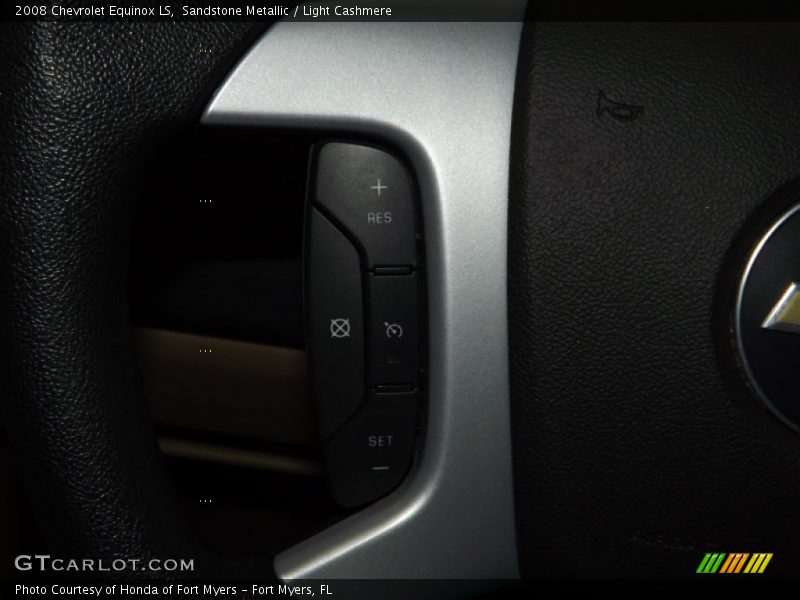 Sandstone Metallic / Light Cashmere 2008 Chevrolet Equinox LS