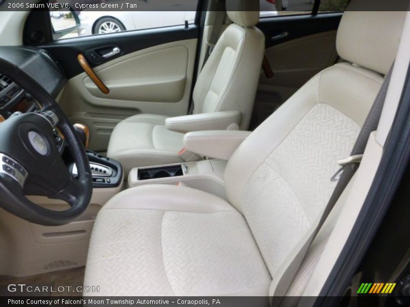 Cypress Green / Tan 2006 Saturn VUE V6