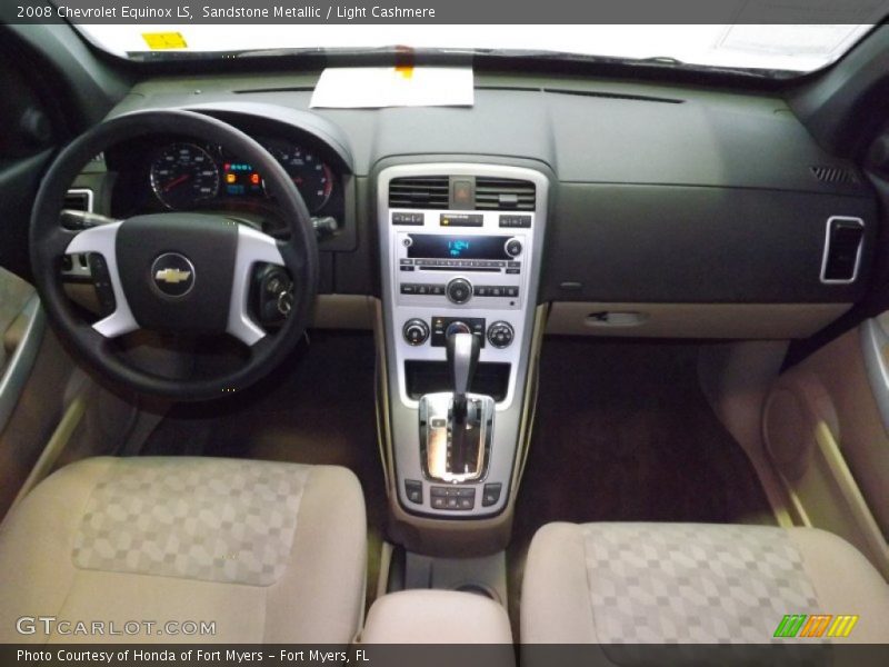 Sandstone Metallic / Light Cashmere 2008 Chevrolet Equinox LS