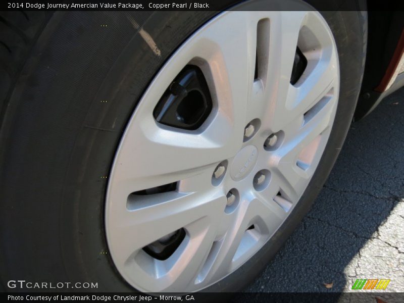 Copper Pearl / Black 2014 Dodge Journey Amercian Value Package
