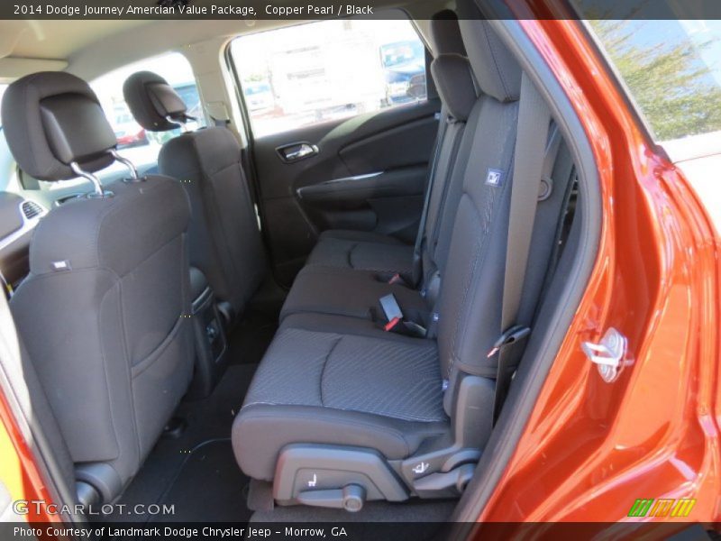 Copper Pearl / Black 2014 Dodge Journey Amercian Value Package
