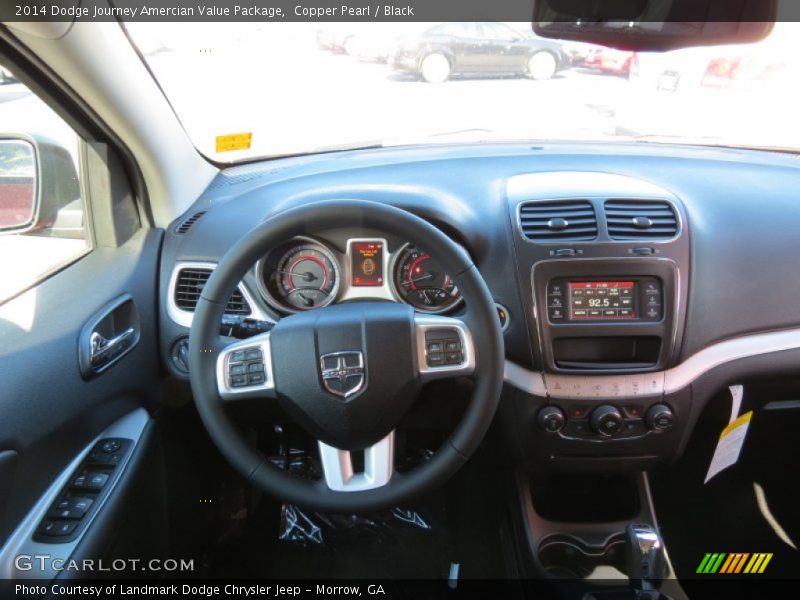 Copper Pearl / Black 2014 Dodge Journey Amercian Value Package