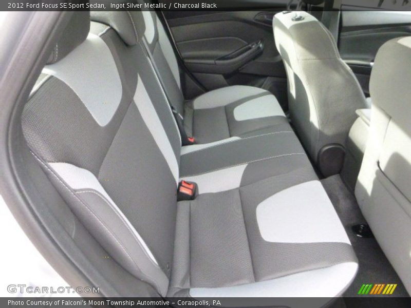 Ingot Silver Metallic / Charcoal Black 2012 Ford Focus SE Sport Sedan