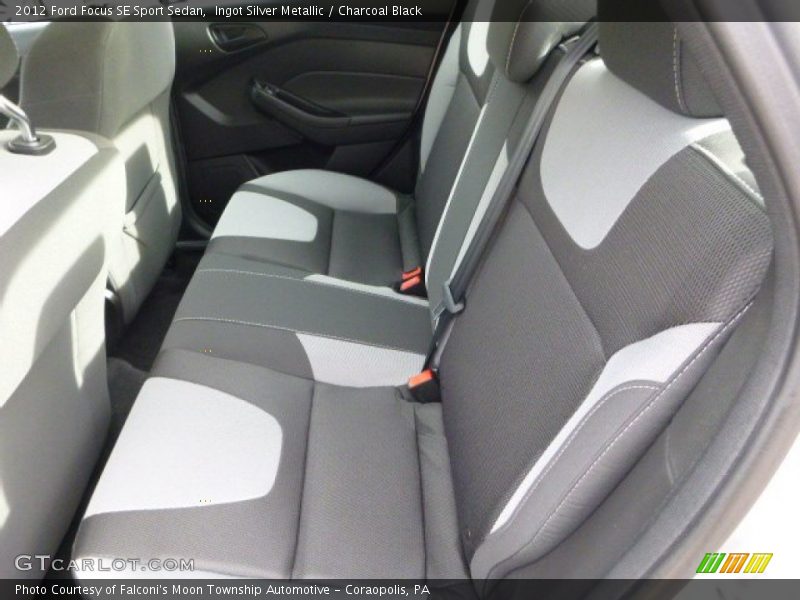 Ingot Silver Metallic / Charcoal Black 2012 Ford Focus SE Sport Sedan