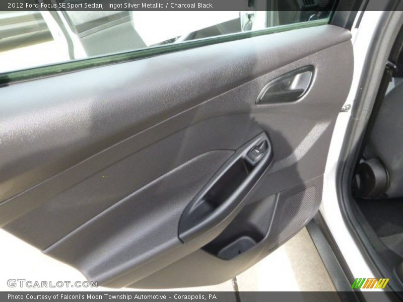 Ingot Silver Metallic / Charcoal Black 2012 Ford Focus SE Sport Sedan