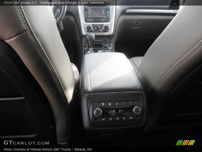 Champagne Silver Metallic / Dark Cashmere 2014 GMC Acadia SLT