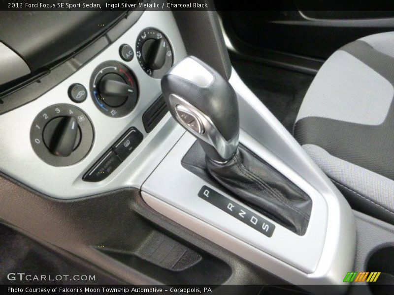 Ingot Silver Metallic / Charcoal Black 2012 Ford Focus SE Sport Sedan