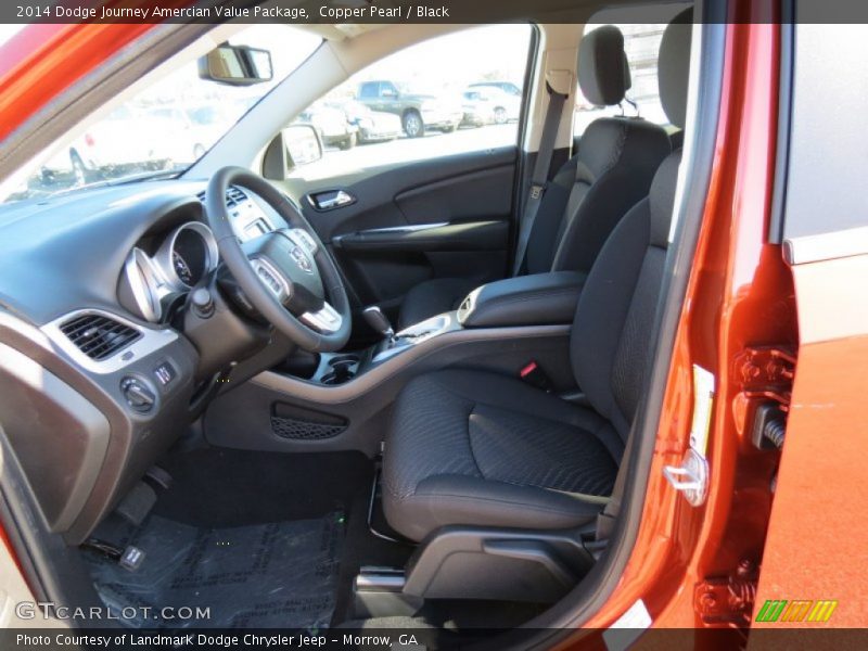 Copper Pearl / Black 2014 Dodge Journey Amercian Value Package