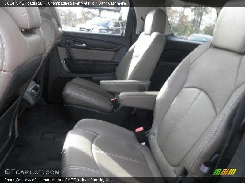 Champagne Silver Metallic / Dark Cashmere 2014 GMC Acadia SLT