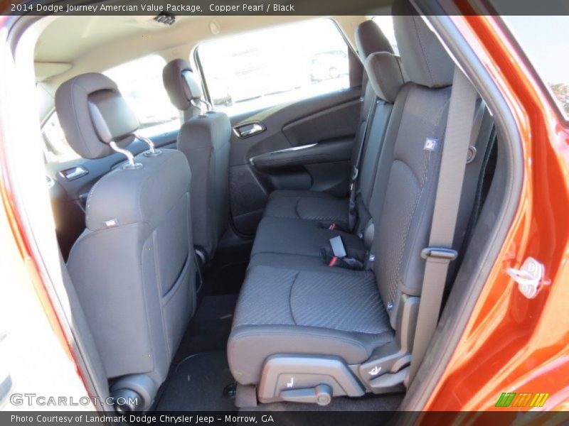 Copper Pearl / Black 2014 Dodge Journey Amercian Value Package