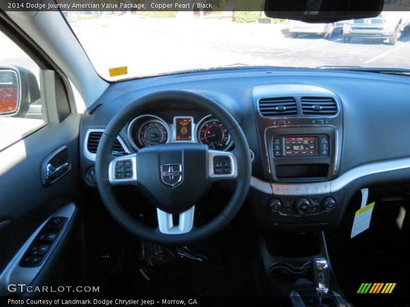 Copper Pearl / Black 2014 Dodge Journey Amercian Value Package