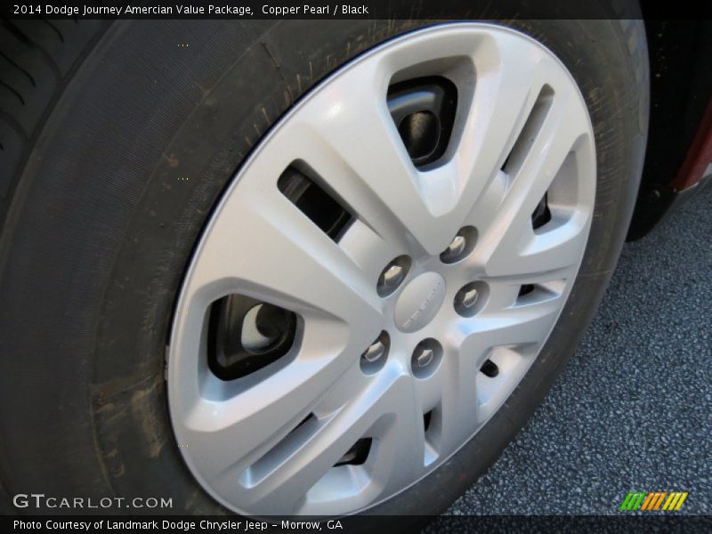 Copper Pearl / Black 2014 Dodge Journey Amercian Value Package