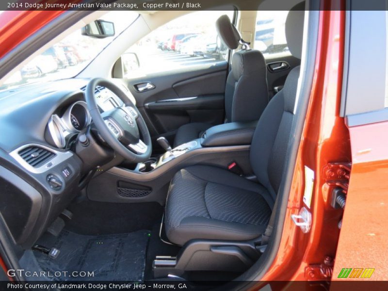Copper Pearl / Black 2014 Dodge Journey Amercian Value Package