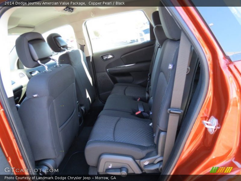 Copper Pearl / Black 2014 Dodge Journey Amercian Value Package