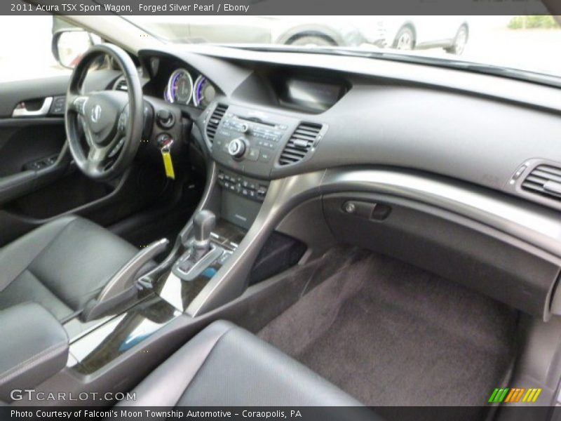 Dashboard of 2011 TSX Sport Wagon