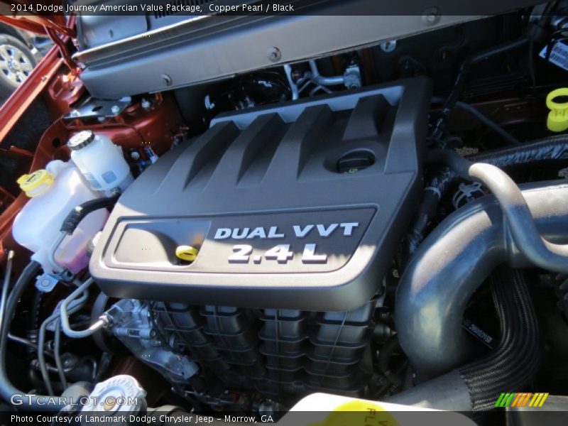 Copper Pearl / Black 2014 Dodge Journey Amercian Value Package