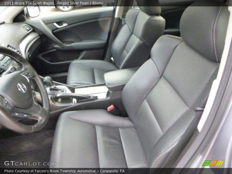 Forged Silver Pearl / Ebony 2011 Acura TSX Sport Wagon
