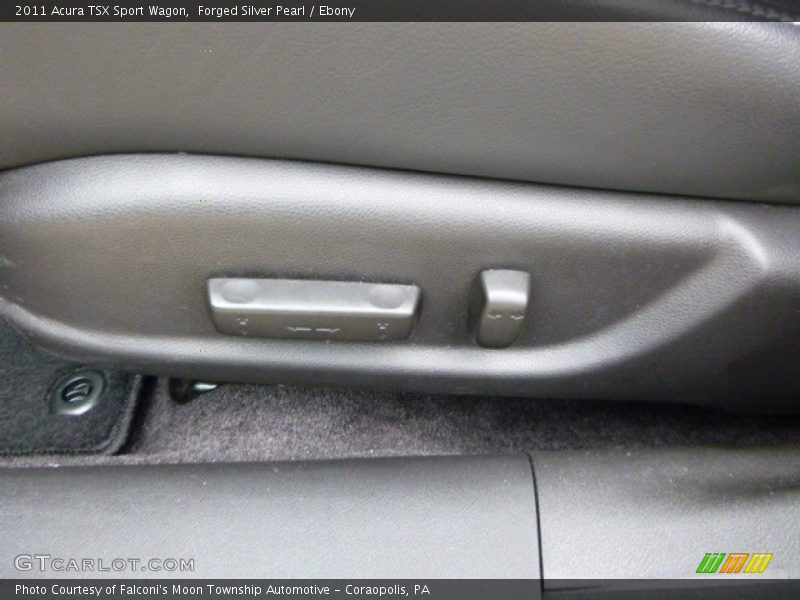 Forged Silver Pearl / Ebony 2011 Acura TSX Sport Wagon