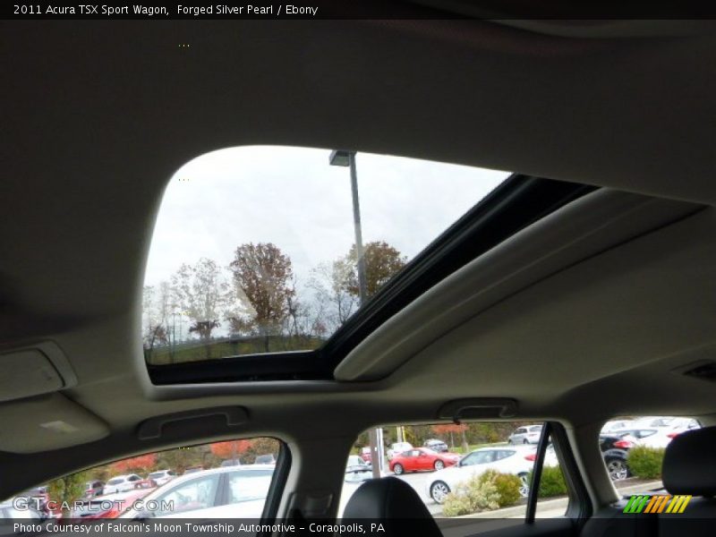 Forged Silver Pearl / Ebony 2011 Acura TSX Sport Wagon