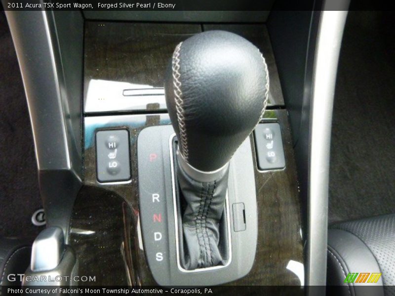 Forged Silver Pearl / Ebony 2011 Acura TSX Sport Wagon