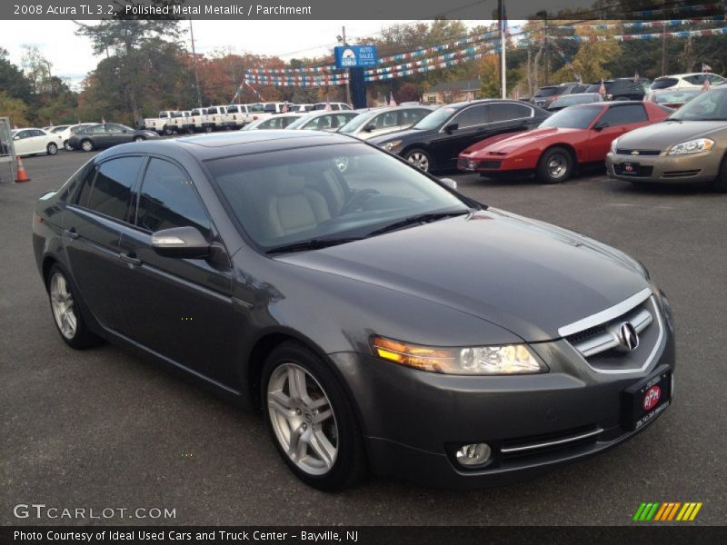 Polished Metal Metallic / Parchment 2008 Acura TL 3.2