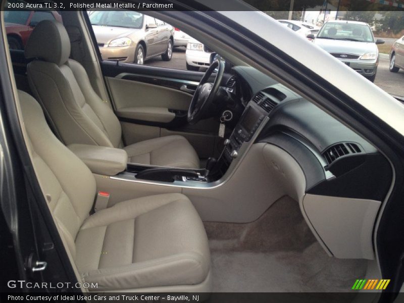 Polished Metal Metallic / Parchment 2008 Acura TL 3.2