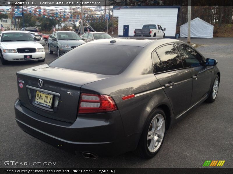 Polished Metal Metallic / Parchment 2008 Acura TL 3.2