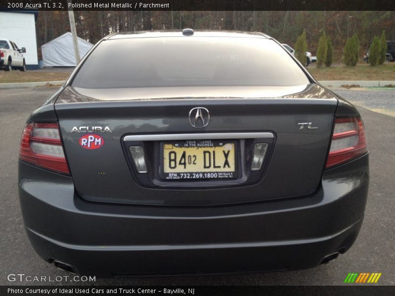 Polished Metal Metallic / Parchment 2008 Acura TL 3.2
