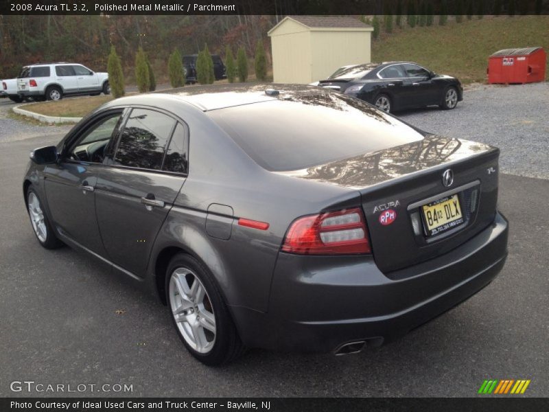 Polished Metal Metallic / Parchment 2008 Acura TL 3.2