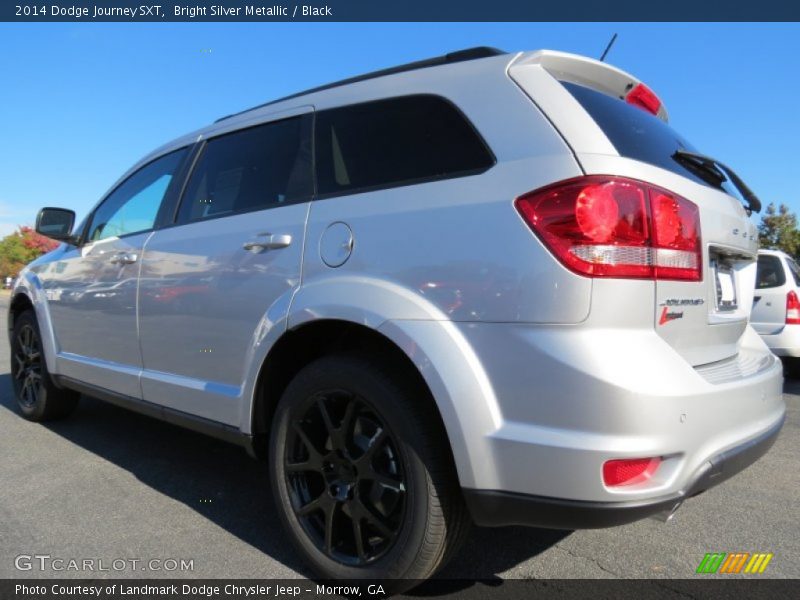 Bright Silver Metallic / Black 2014 Dodge Journey SXT