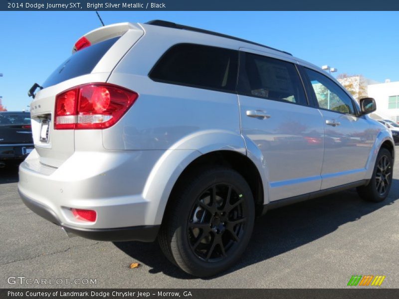 Bright Silver Metallic / Black 2014 Dodge Journey SXT