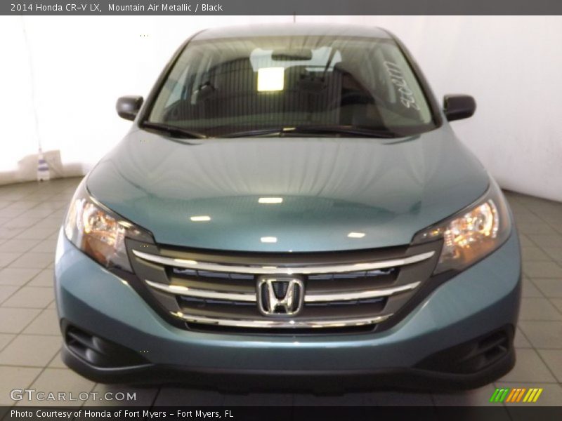 Mountain Air Metallic / Black 2014 Honda CR-V LX