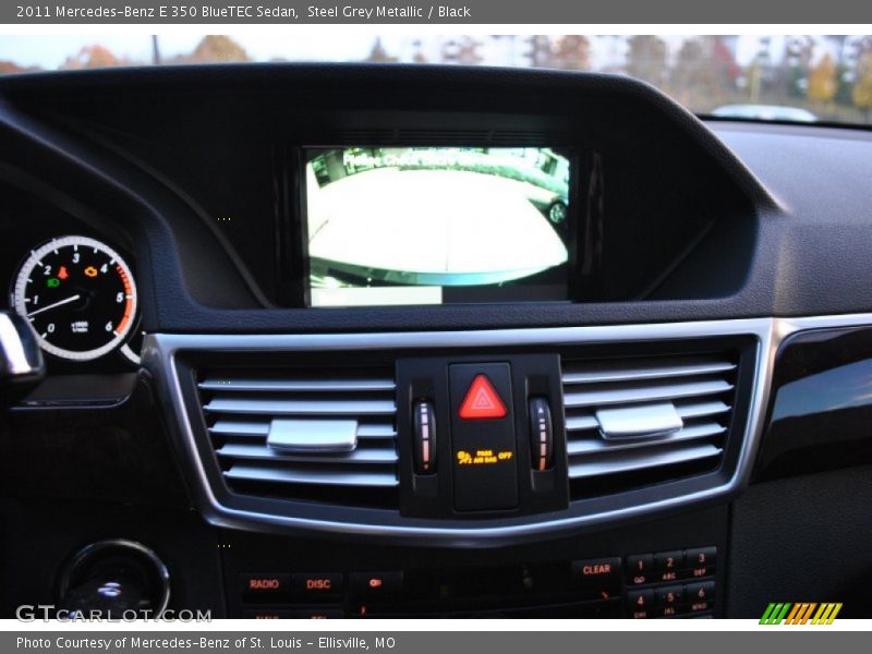 Steel Grey Metallic / Black 2011 Mercedes-Benz E 350 BlueTEC Sedan