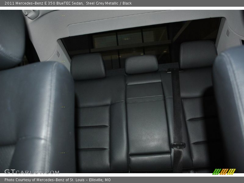 Steel Grey Metallic / Black 2011 Mercedes-Benz E 350 BlueTEC Sedan