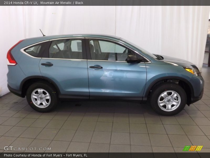 Mountain Air Metallic / Black 2014 Honda CR-V LX
