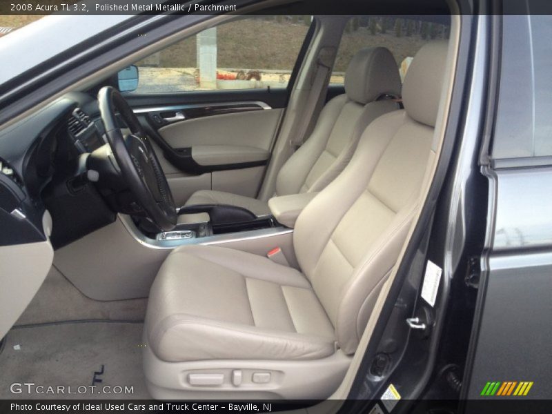 Polished Metal Metallic / Parchment 2008 Acura TL 3.2