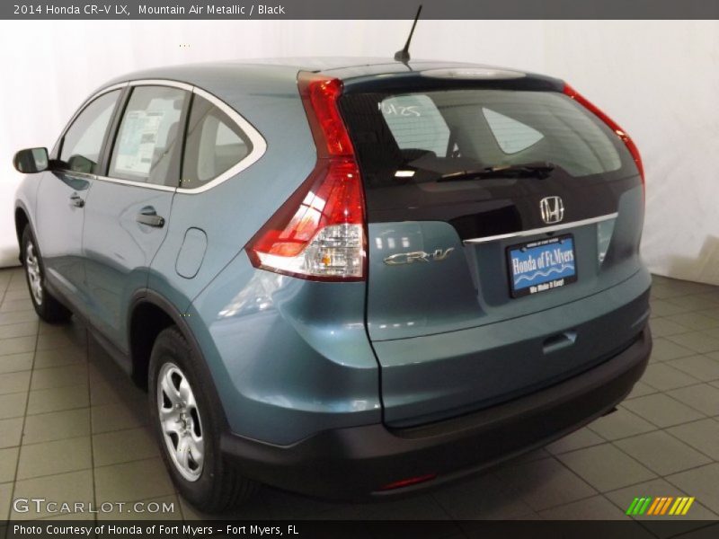 Mountain Air Metallic / Black 2014 Honda CR-V LX