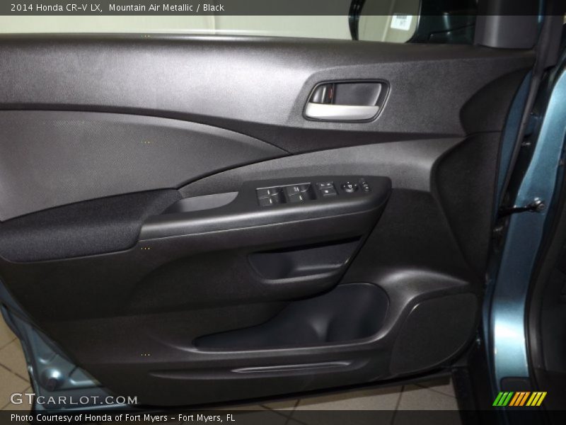 Mountain Air Metallic / Black 2014 Honda CR-V LX